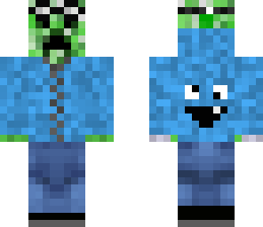 creeper in a hoodie