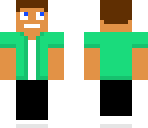 guy with blue button-up shirt