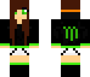 green monster girl