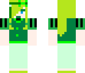 green girl natural earthy
