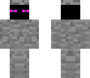 enderman in stone costume