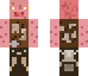 the cow pig