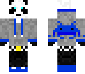blue gaming panda