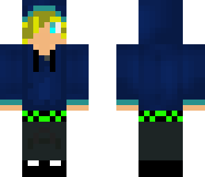 cute boy blond with a hoodie
