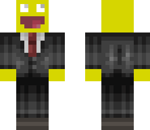 awesome smiley in a suit
