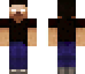 herobrine with black t-shirt