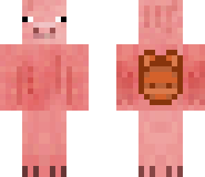 pig with saddle