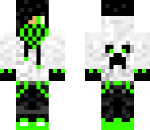 teen in white creeper hoodie