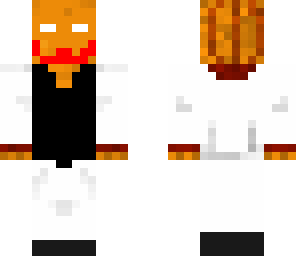evil pumpkin man
