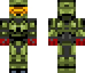 masterchief with bloody gloves