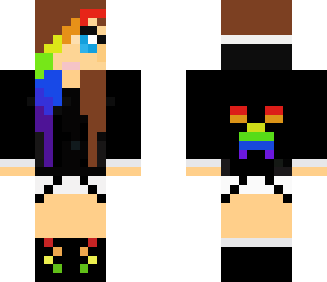 rainbow creeper hoodie