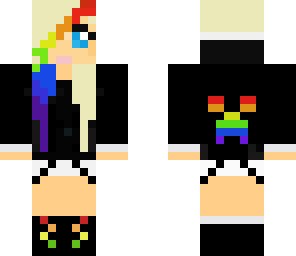 rainbow creeper hoodie 2