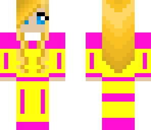 yellow and pink blonde
