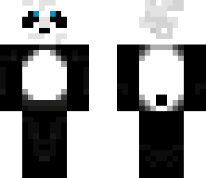 panda with blue eyes