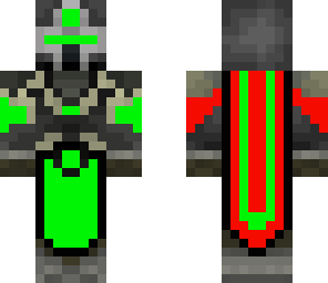 red and green knight
