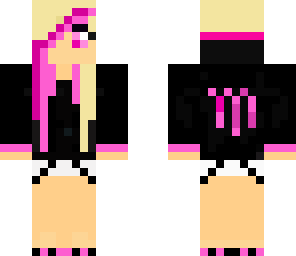 pink monster girl