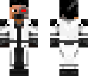 half scientist half cyborg