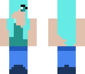 blue mermaid