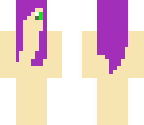 purple hair girl base