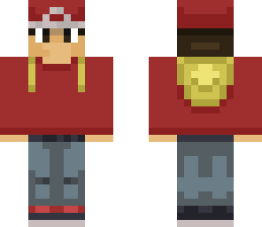 trainer red with sleeves