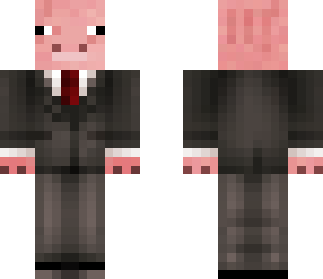 pig in a suit