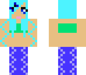 blue mermaid