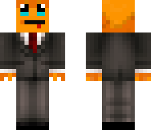 charmander in a suit