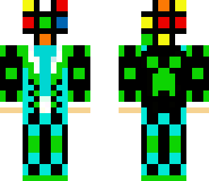 awesome creeper cube dude