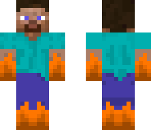 steve on fire