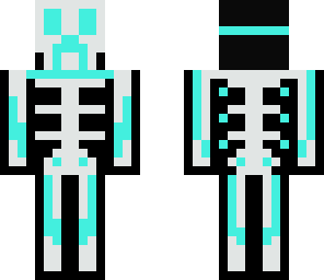 blue skele-mask