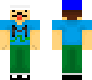 mustache kid