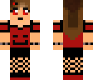 red y black kate