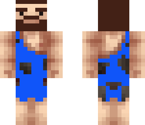 blue cave man