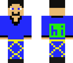 random blue guy
