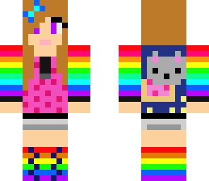 nyan cat girl