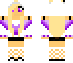 purple panda girl