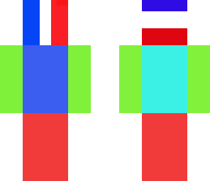 flag and colored