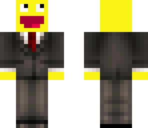 smiley in a suit