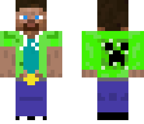steve creeper hoodie