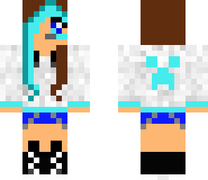 teenager dj-brunett-blue