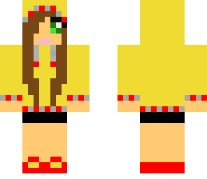 cute yellow girl