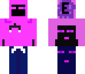 enderman with hoodie
