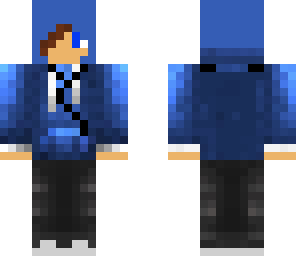 guy wearing blue hoodie
