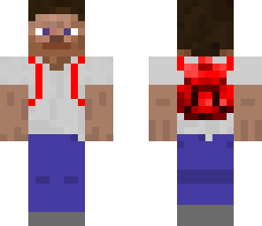 a guy with a bag