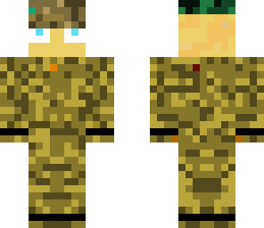 me in camouflage