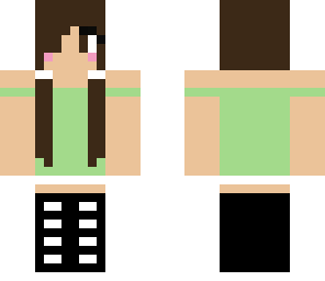 my new mc self with pigtails