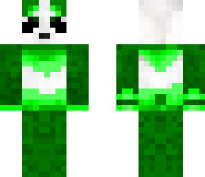 green panda