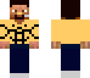 luis x gold without shirt