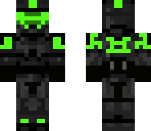 green halo trooper