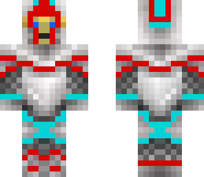 wierd knight skin